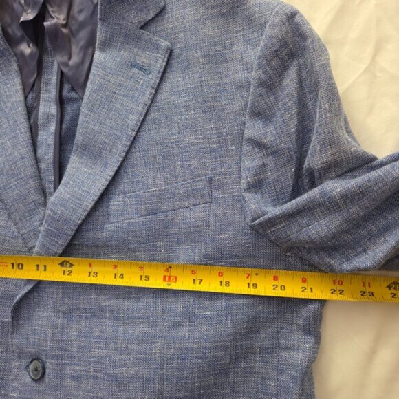 Joseph Abboud Wool Linen Blend Blazer Sport Coat 44S - Picture 8 of 9